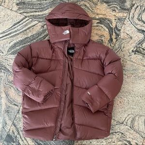 North Face 550 Brown Puffer